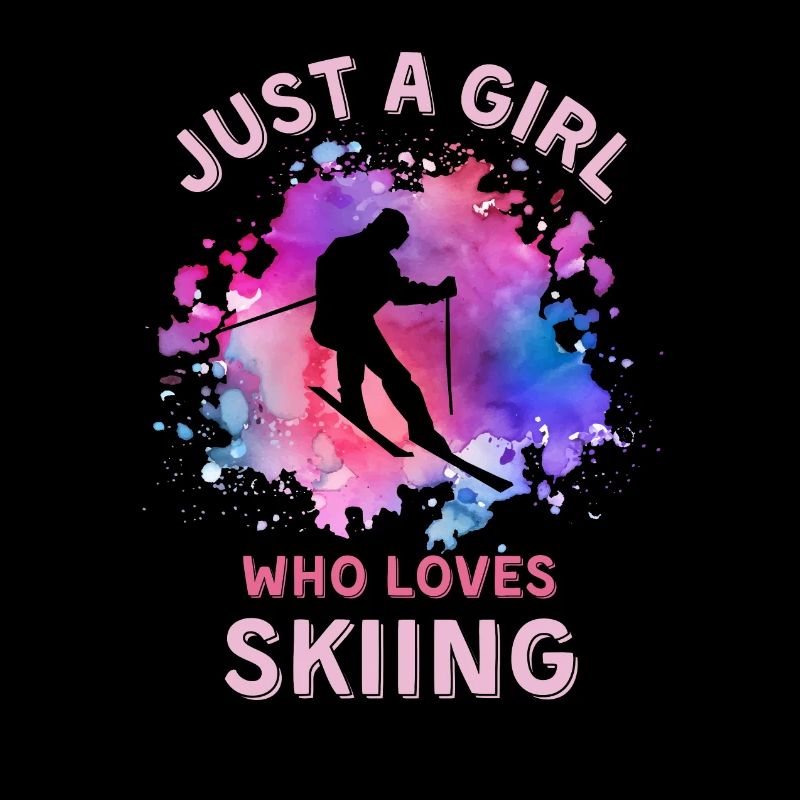 Frauen Ski Mädchen