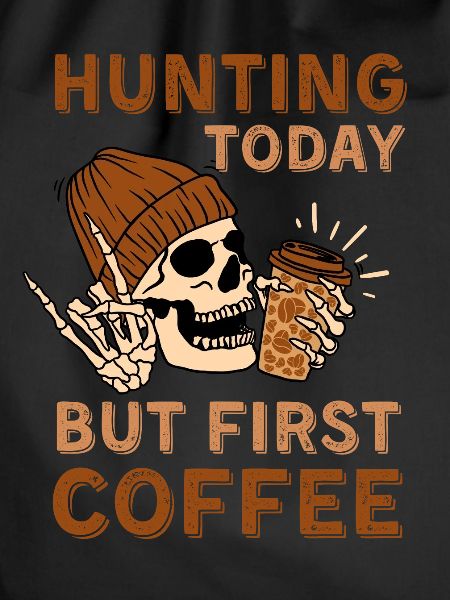 Coffee Hunting skeleton