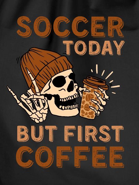 Coffee Soccer skeleton