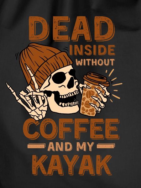 Coffee Kayaking skeleton
