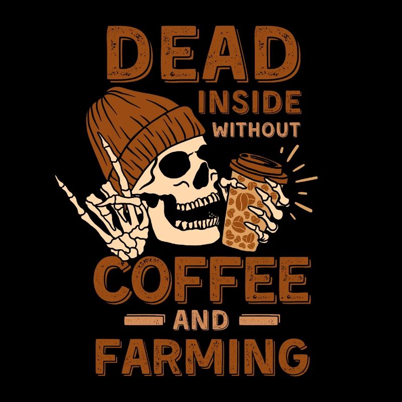 Skelett Kaffeeanbau