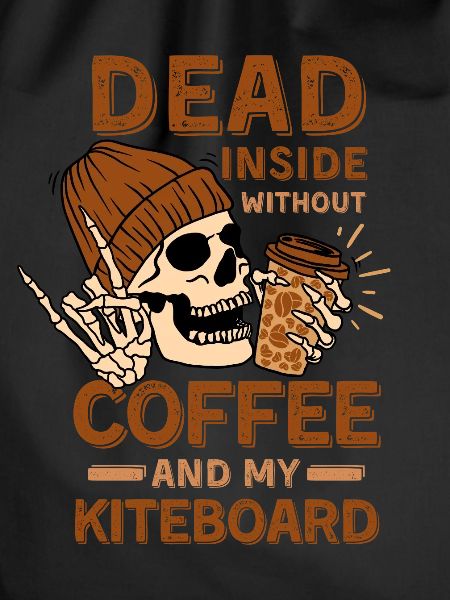Coffee Kiteboarding skeleton