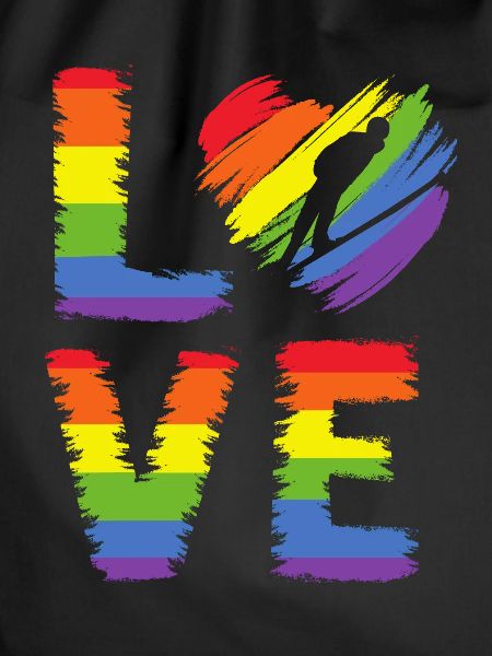 Ski-jumping LGBT Pride