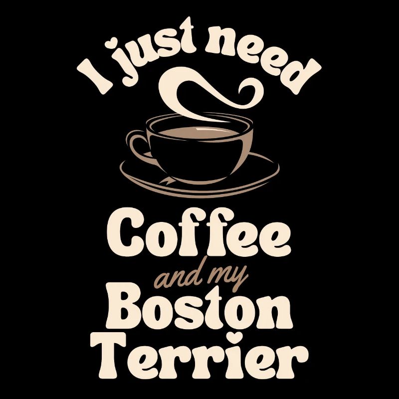 Kaffee Boston-Terrier Liebhaber