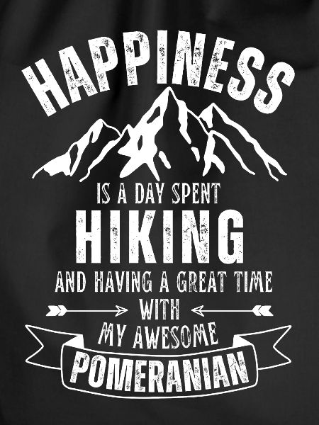 Hiking and Pomeranian lover