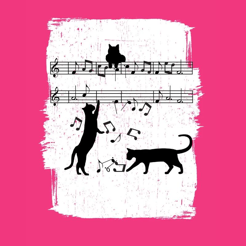 Cat Music Notes