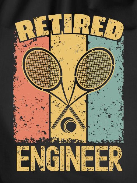 Tennis retired engineer
