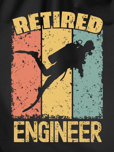 Diving retired engineer
