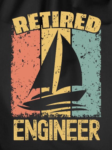 Sailing retired engineer