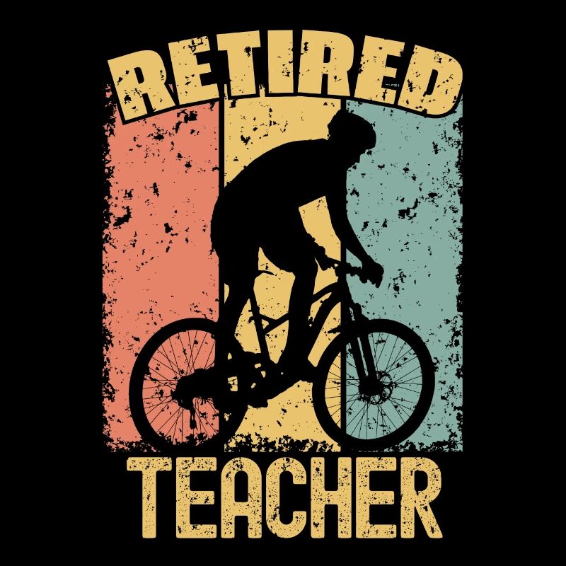 Biking retired teacher