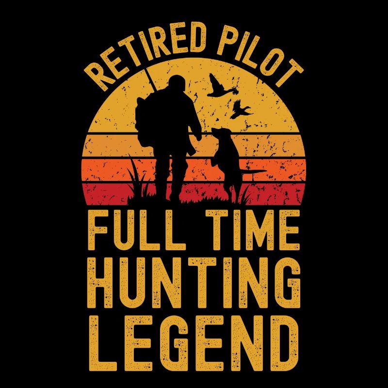 Pilot Ruhestand Jagd