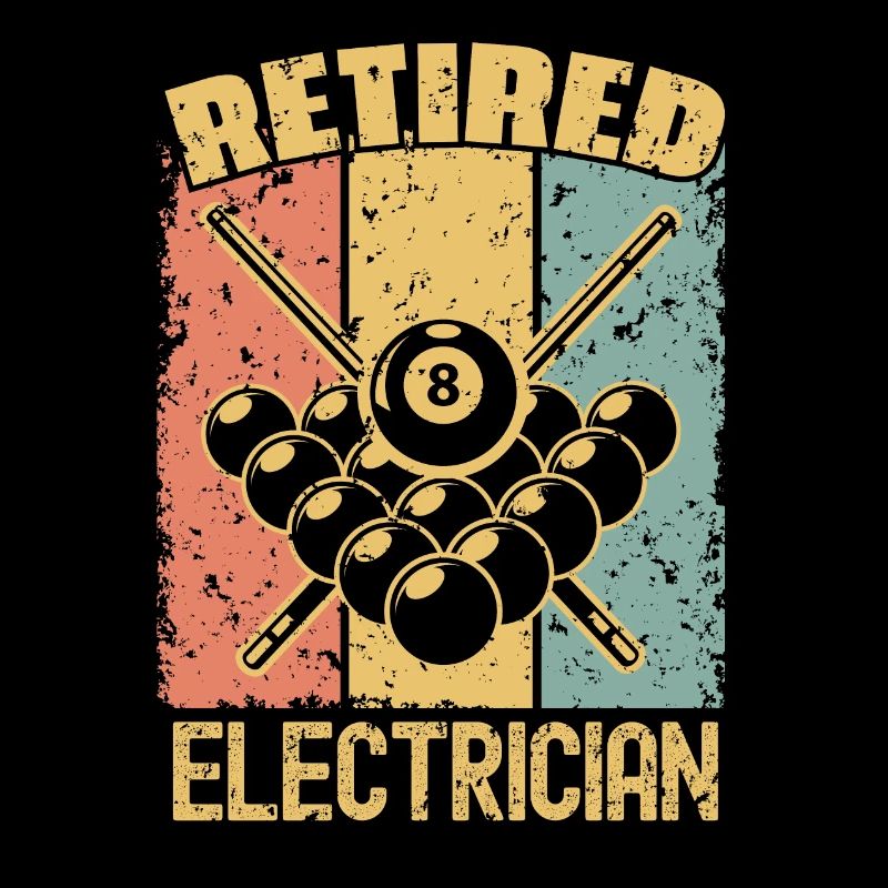 Billard-Elektriker im Ruhestand