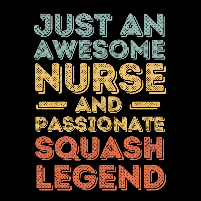 Krankenschwester Squash Legende retro