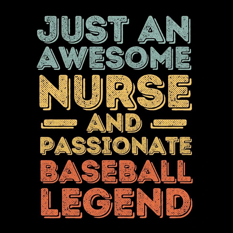 Nurse Baseball legend retro