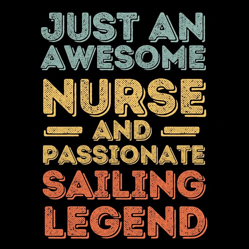 Nurse Sailing legend retro