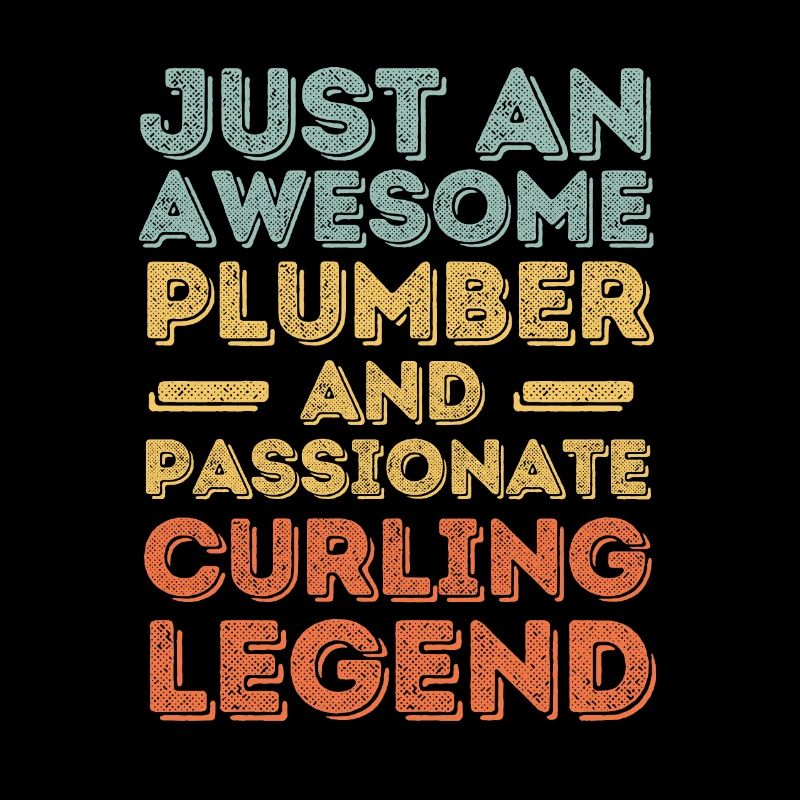 Plumber Curling legend retro