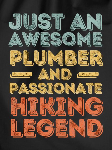 Plumber Hiking legend retro