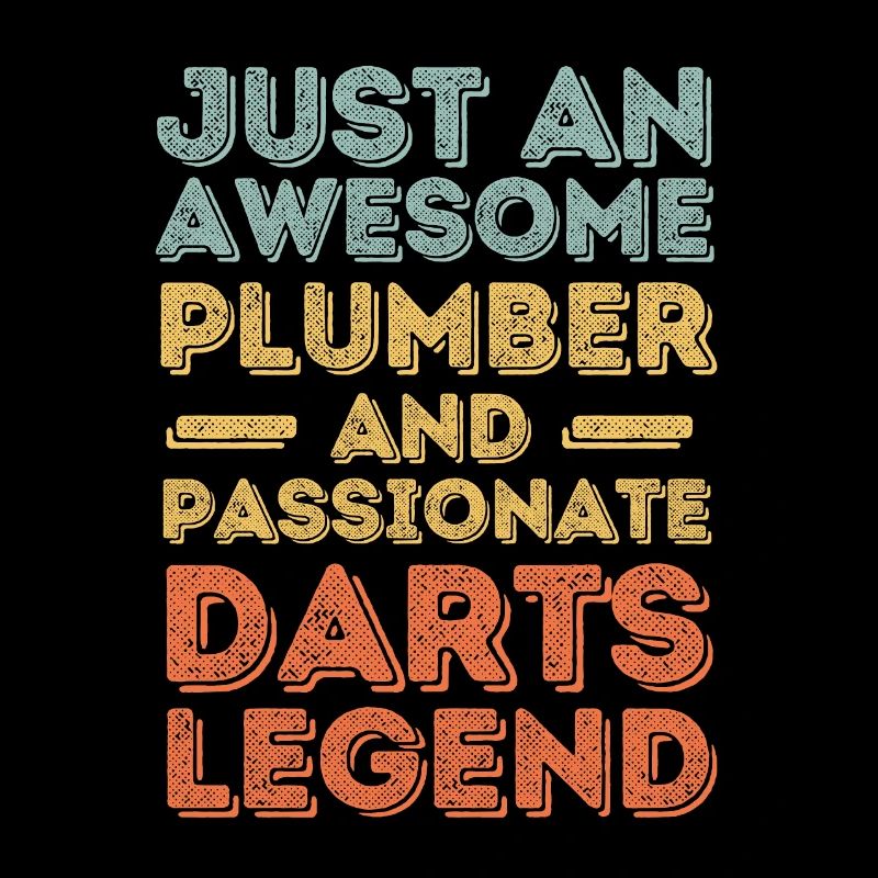 Plumber Darts legend retro