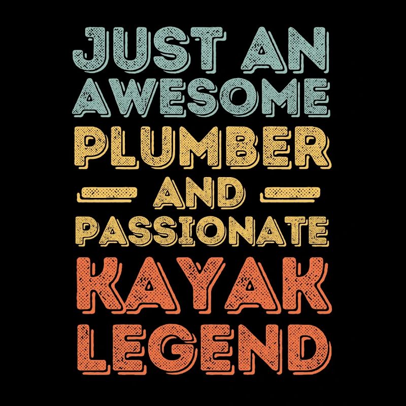 Klempner Kajak Legende Retro