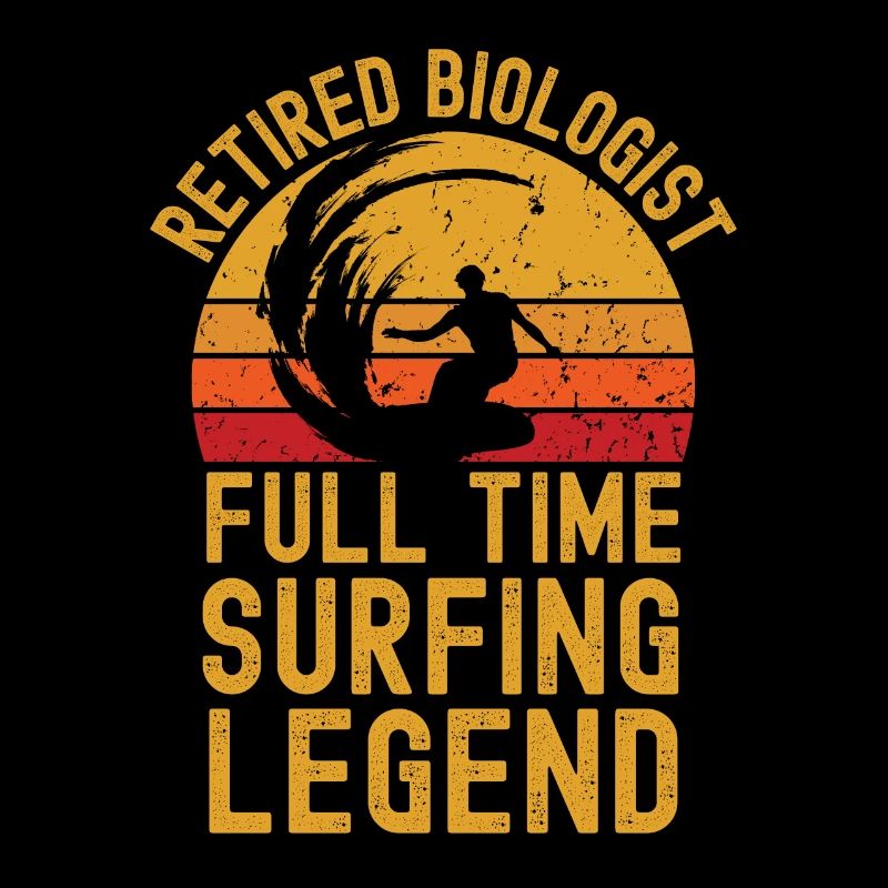 Légende du surf biologiste à la retraite