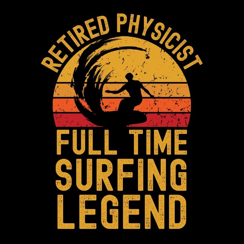 Retired physicist surfing legend