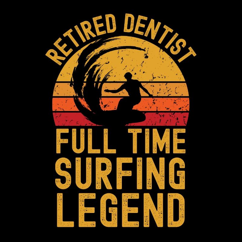 Retired dentist surfing legend