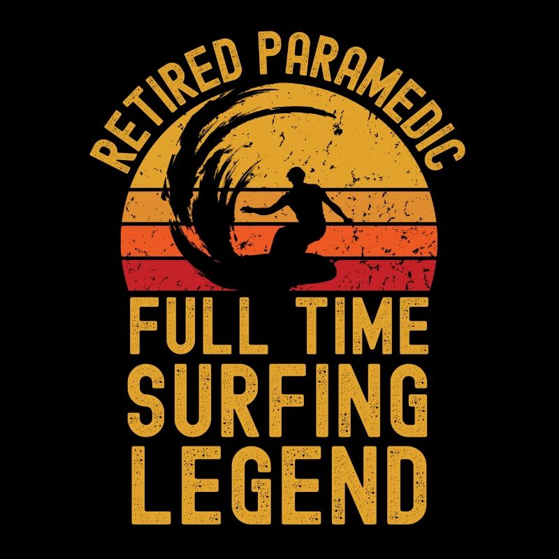Retired paramedic surfing legend