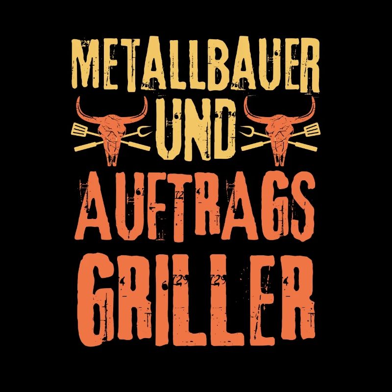 Metallbauer und Grillen