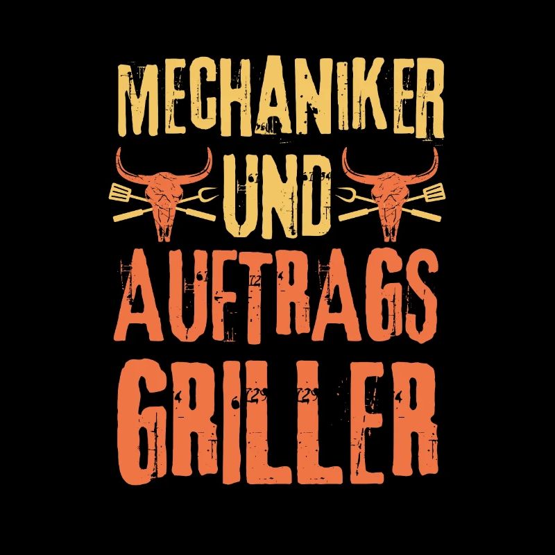 Mechaniker und Grillen