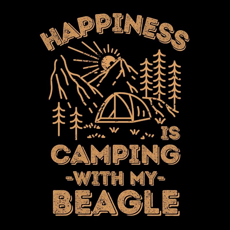 Camping mit Beagle