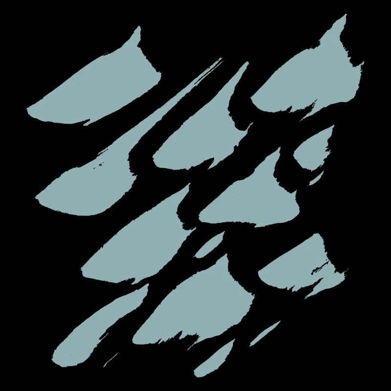 Brush Strokes Pattern - Khaki