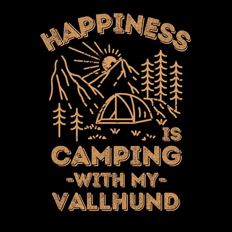 Camping avec vallhund