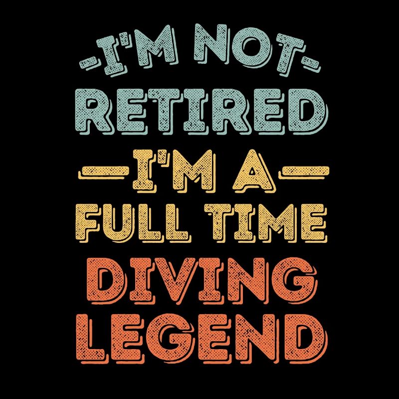 Retired and diving legend