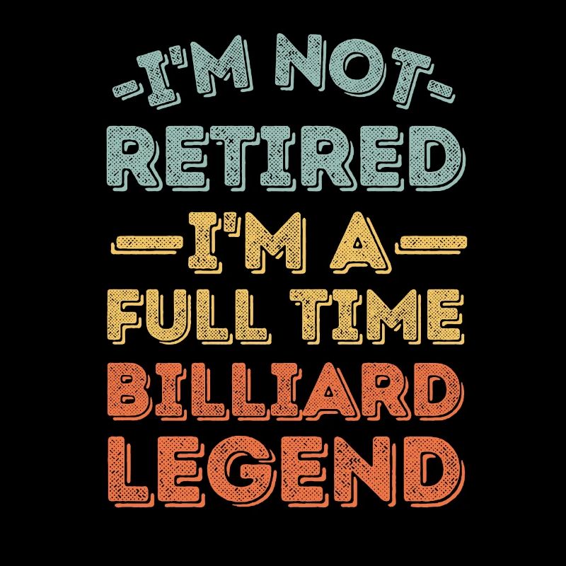 Retired and billiard legend