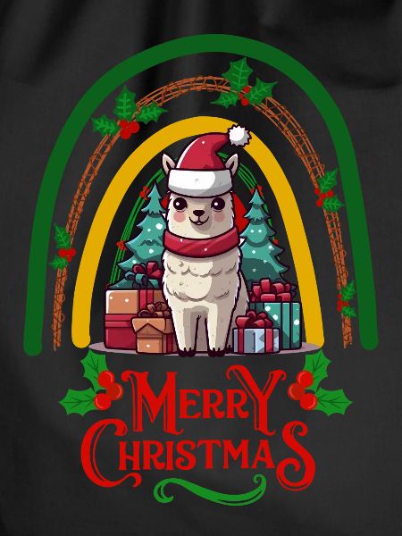 Lama Weihnachten