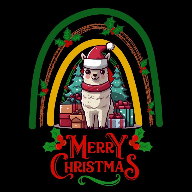 Lama Weihnachten