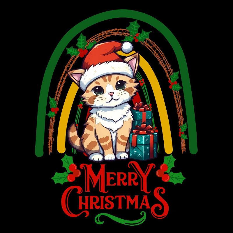 Katze Weihnachten