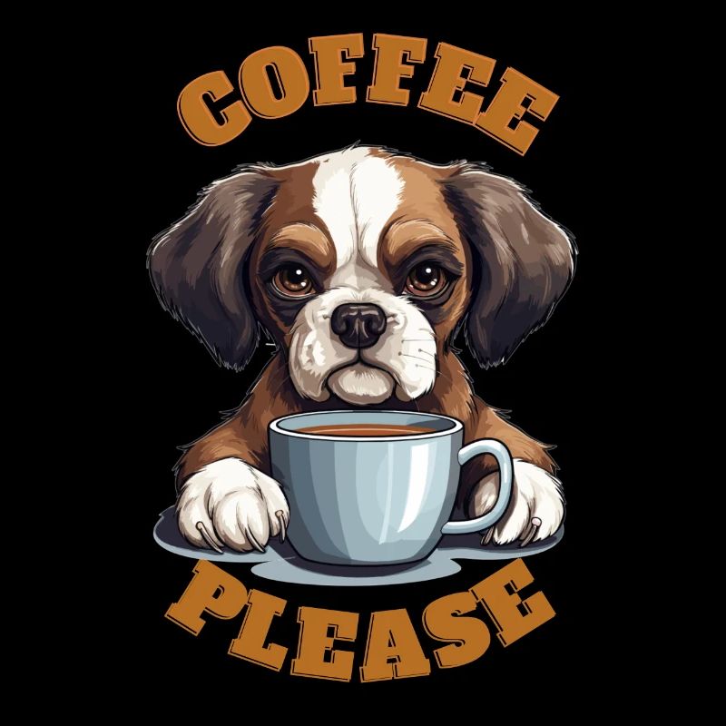 Coffee Please Dog
