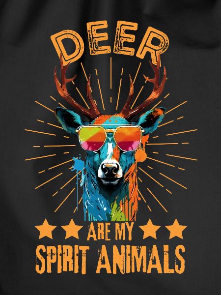 Deer with sunglasses