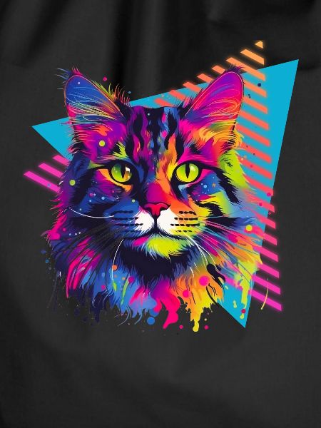Maine Coon 80s Style