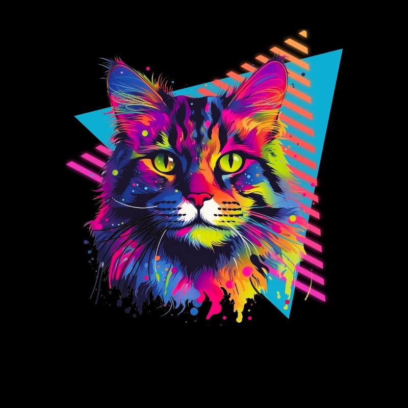 Maine Coon 80s Style
