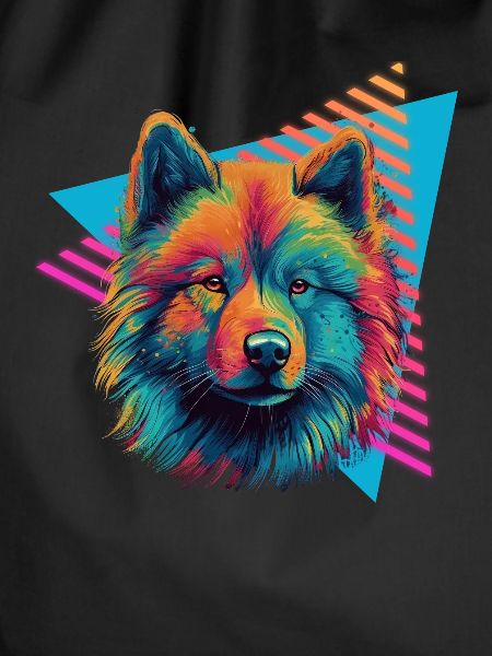 Samoyed 80s style