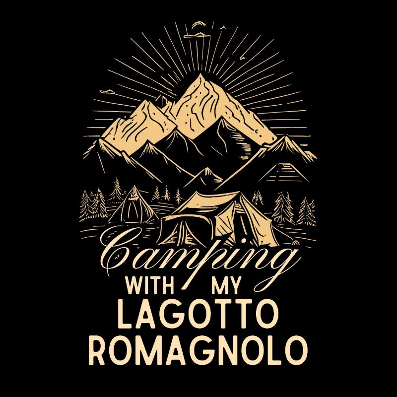 Lagotto Romagnolo Camping