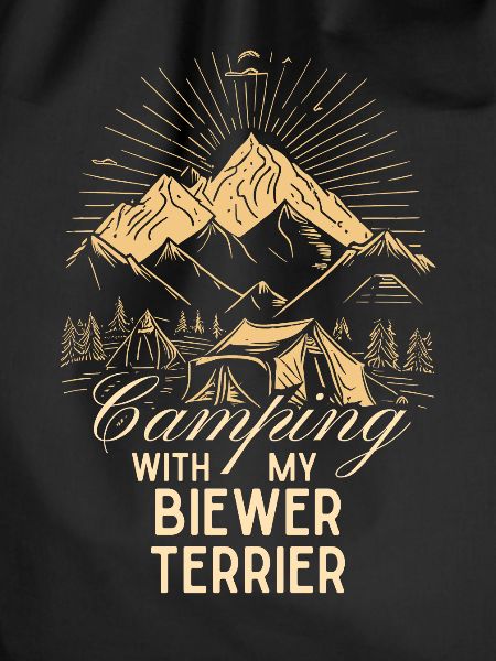 Biewer Terrier Camping