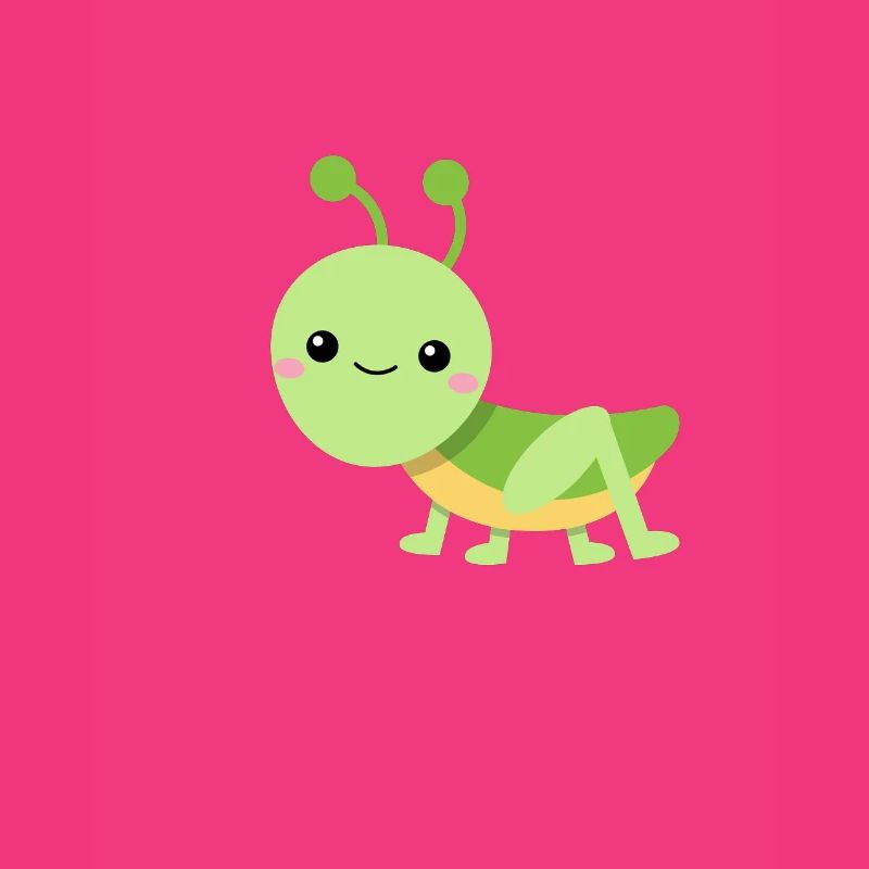 Lively grasshopper