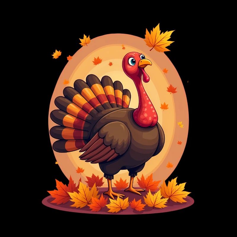 Thanksgiving Drôle Dinde de Thanksgiving
