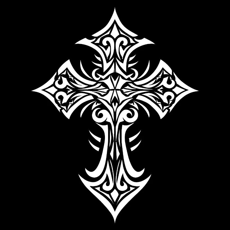 Ornate Celtic Cross Flourish