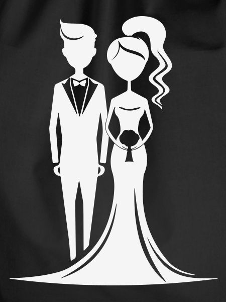 Hochzeitsduo Silhouette