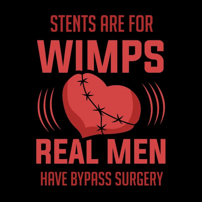 Offene Herz Bypass Operation Survivor Stents Wimps