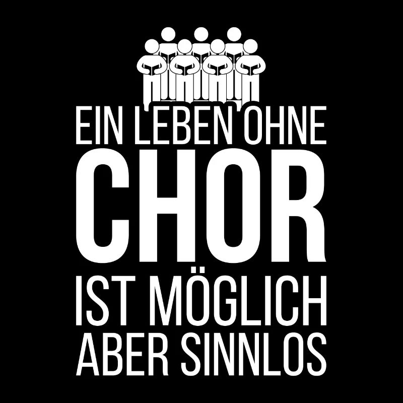 Lustiger Chor Spruch Sänger